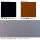 Fotoliu rotativ de living din piele și metal Fabricat în Italia - Fluture Viadurini