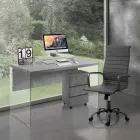 Fotoliu de birou cu spătar înalt sau jos - Rubidio Viadurini