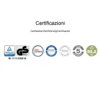 Scaun de birou pivotant ergonomic cu roți și tetieră - Gimiglia Viadurini