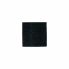 Scaun de birou prezidențial cu roți din piele neagră - Tomomi Viadurini