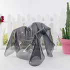 design modern Fotoliu afumat Plexiglas Paris, a făcut în Italia Viadurini