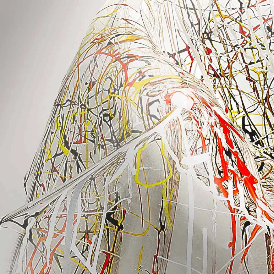 design modern fotoliu multicolore plexiglass Paris, a făcut în Italia Viadurini