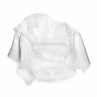 Fotoliu modern de design plexiglass Paris, a făcut în Italia Viadurini