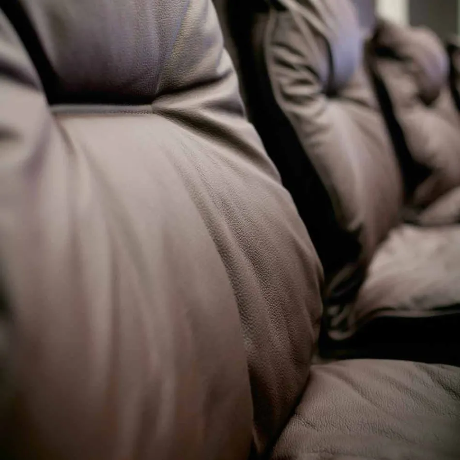 Modern executiv imitație de piele scaun de birou Gemma Viadurini