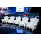 Colour elegant fotoliu Slide Queen Of Love polietilena făcut în Italia Viadurini