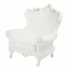 Colour elegant fotoliu Slide Queen Of Love polietilena făcut în Italia Viadurini