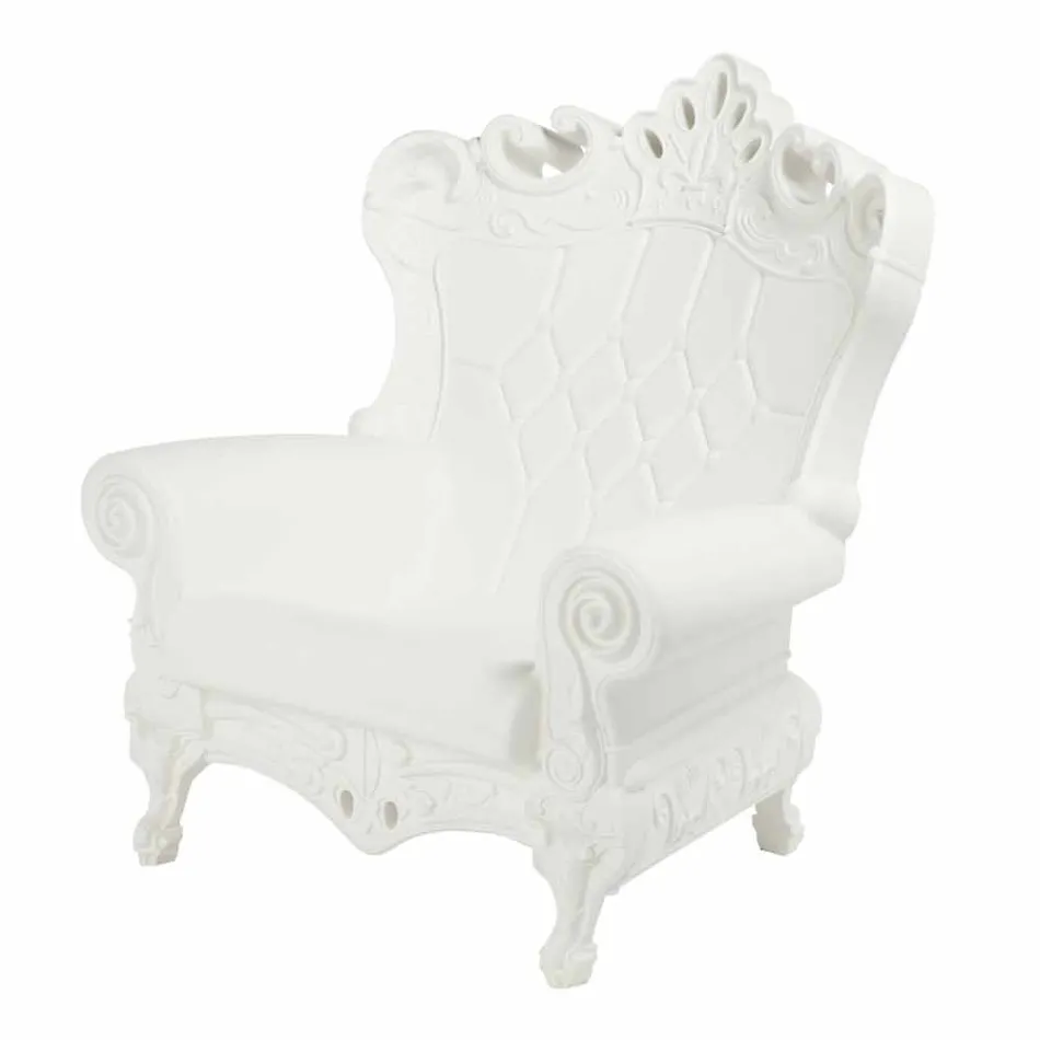 Colour elegant fotoliu Slide Queen Of Love polietilena făcut în Italia Viadurini