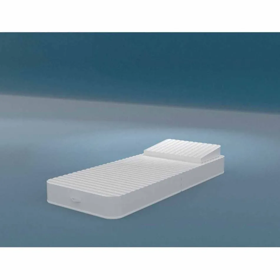 Plutitoare fotoliu Trona de design alb de lux, realizate în Italia Viadurini