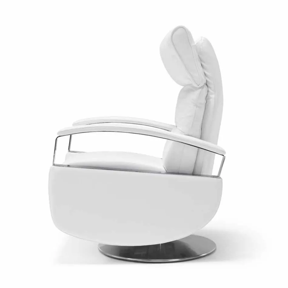 Fotoliu pivotant cu 2 motoare, modern, fabricat în Italia Cassia Viadurini