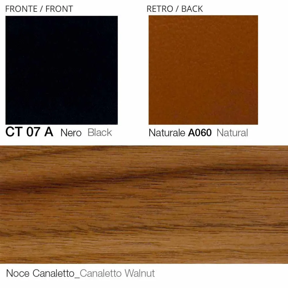 Fotoliu pivotant din piele cu bază din lemn Fabricat în Italia - Fluture Viadurini