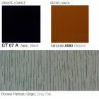 Fotoliu pivotant din piele cu bază din lemn Fabricat în Italia - Fluture Viadurini