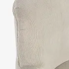 Fotoliu Lemn Pin și Scaun Efect Catifea Coste 4 Finisaje - Molly Viadurini