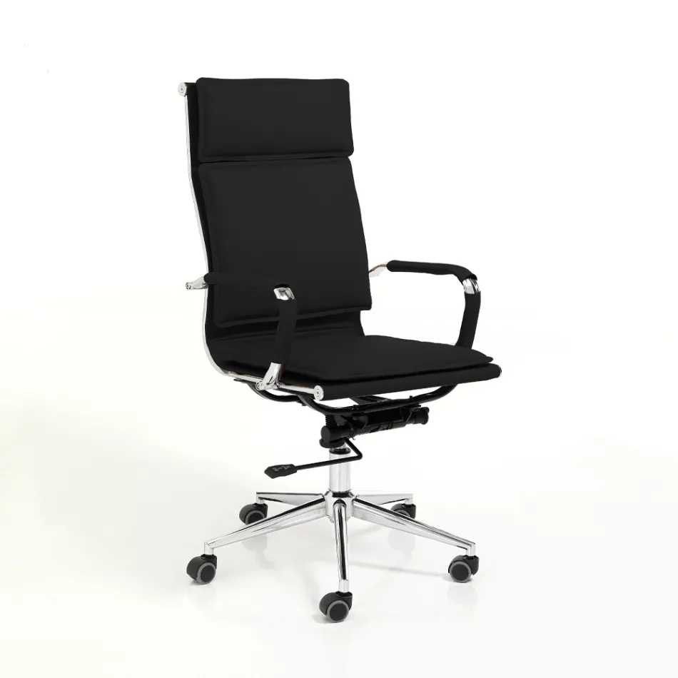 Fotoliu din Piele Sintetica in 3 Finisaje Diferite - Neon Viadurini