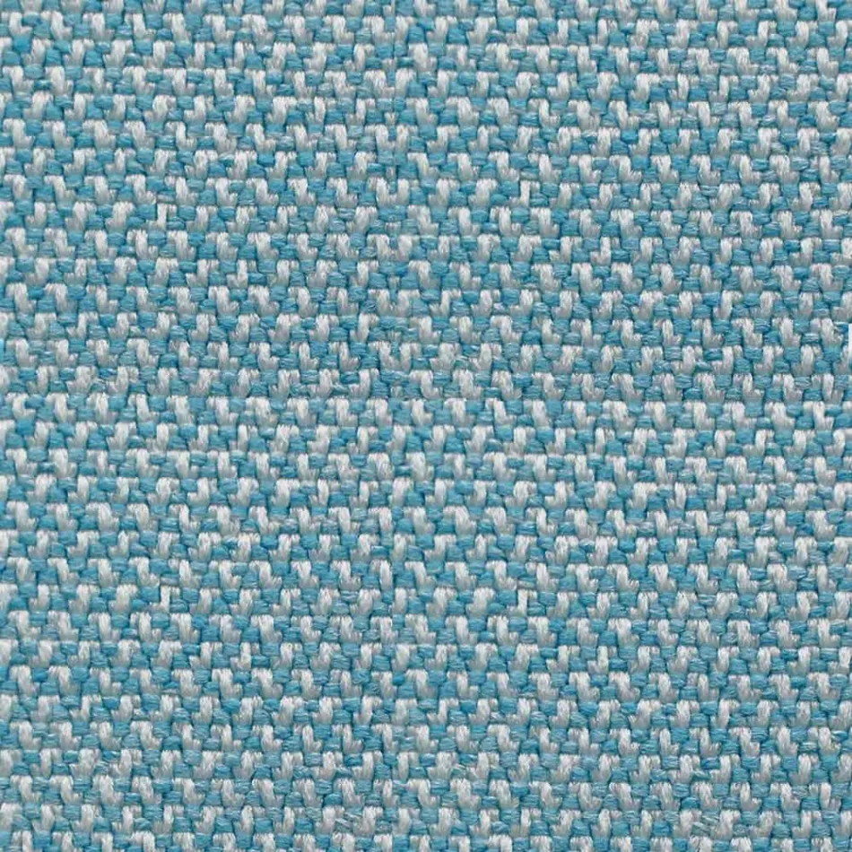 Fotoliu din stofă cu bază pivotantă din metal de lux Made in Italy - Bergen Viadurini