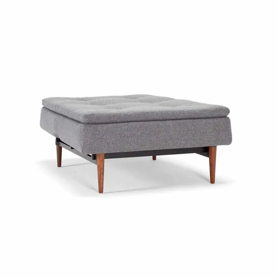 Albastru fotoliu pat reglabil în trei poziții Dublexo Viadurini