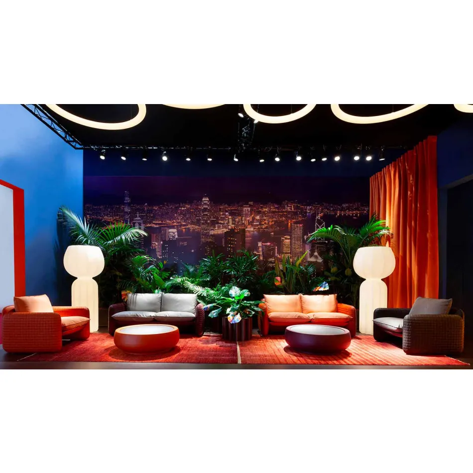 Scaun Lounge cu perne impermeabile, pentru exterior - Mara Slide Viadurini