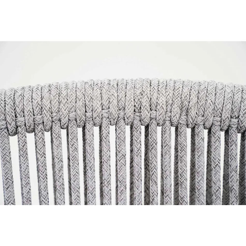 Fotoliu Lounge de grădină Tesatura tapițată și aluminiu - Smart by Varaschin Viadurini