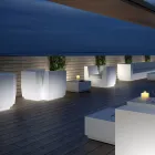 Fotoliu Luminos Exterior din Polietilena Made in Italy - Chiabotto Viadurini