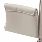 Fotoliu fabricat în Italia acoperit cu piele Niles, design modern Viadurini