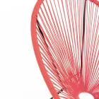 Fotoliu Design Modern pentru Exterior din Otel Vopsit - Spumolizia Viadurini