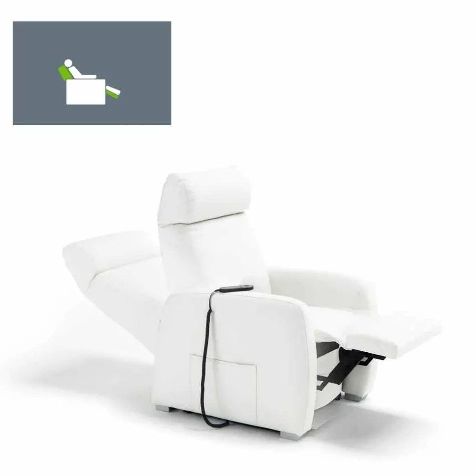 Fotoliu motorizat Via Venezia cu 1 motor Viadurini