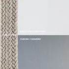 Fotoliu de exterior din otel Diverse dimensiuni si perne incluse Made in Italy - Bronn Viadurini