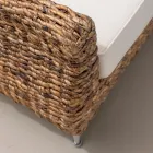 Fotoliu de exterior in Banana Weaving cu Perne - Legolas Viadurini