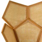 Scaun pentagonală salon design clasic L103xP72cm, Polul Viadurini