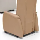 Fotoliu relaxant de design Rose cu 2 motoare, fabricat în Italia Viadurini