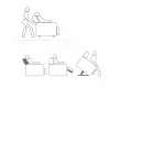 Fotoliu relaxant de design Rose cu 2 motoare, fabricat în Italia Viadurini