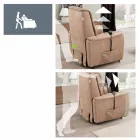 Fotoliu relaxant de design Via Firenze 2 motoare Viadurini