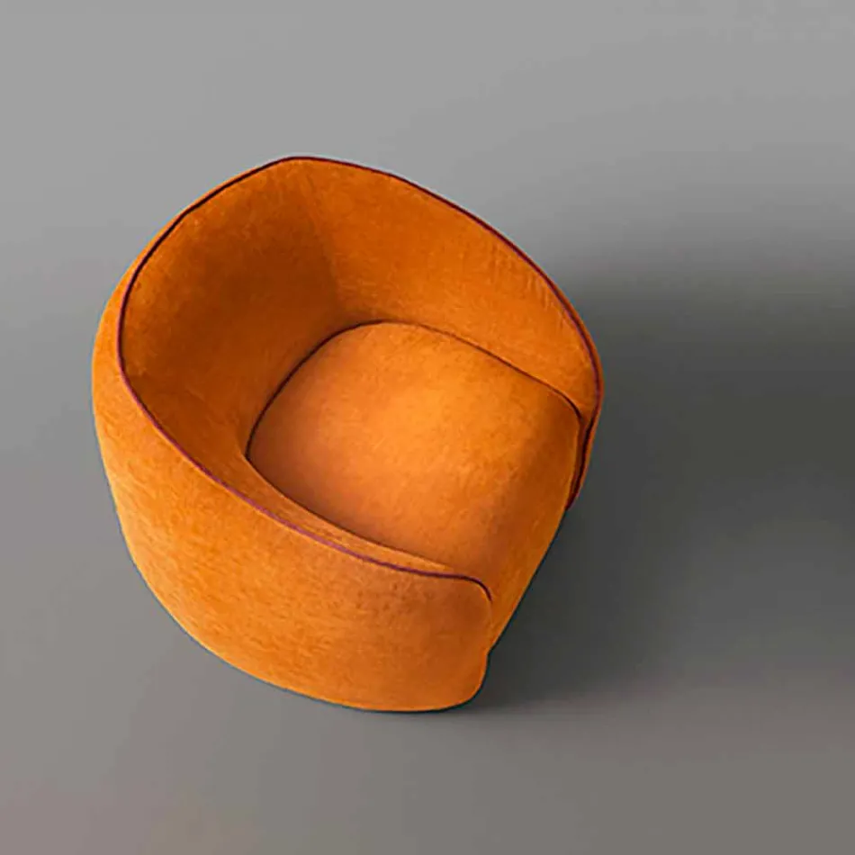 Fotoliu Relax Design modern Fabricat în Italia în țesătură colorată - Baloo Viadurini