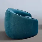 Fotoliu Relax Design modern Fabricat în Italia în țesătură colorată - Baloo Viadurini