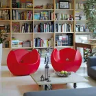 Round design în formă de balansoar Slide Blos design colorat realizat în Italia Viadurini