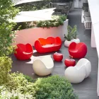 Round design în formă de balansoar Slide Blos design colorat realizat în Italia Viadurini