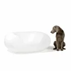 Scaun rotund colorat Design modern Slide Chubby realizat în Italia Viadurini