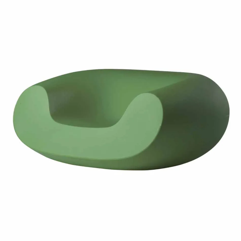 Scaun rotund colorat Design modern Slide Chubby realizat în Italia Viadurini