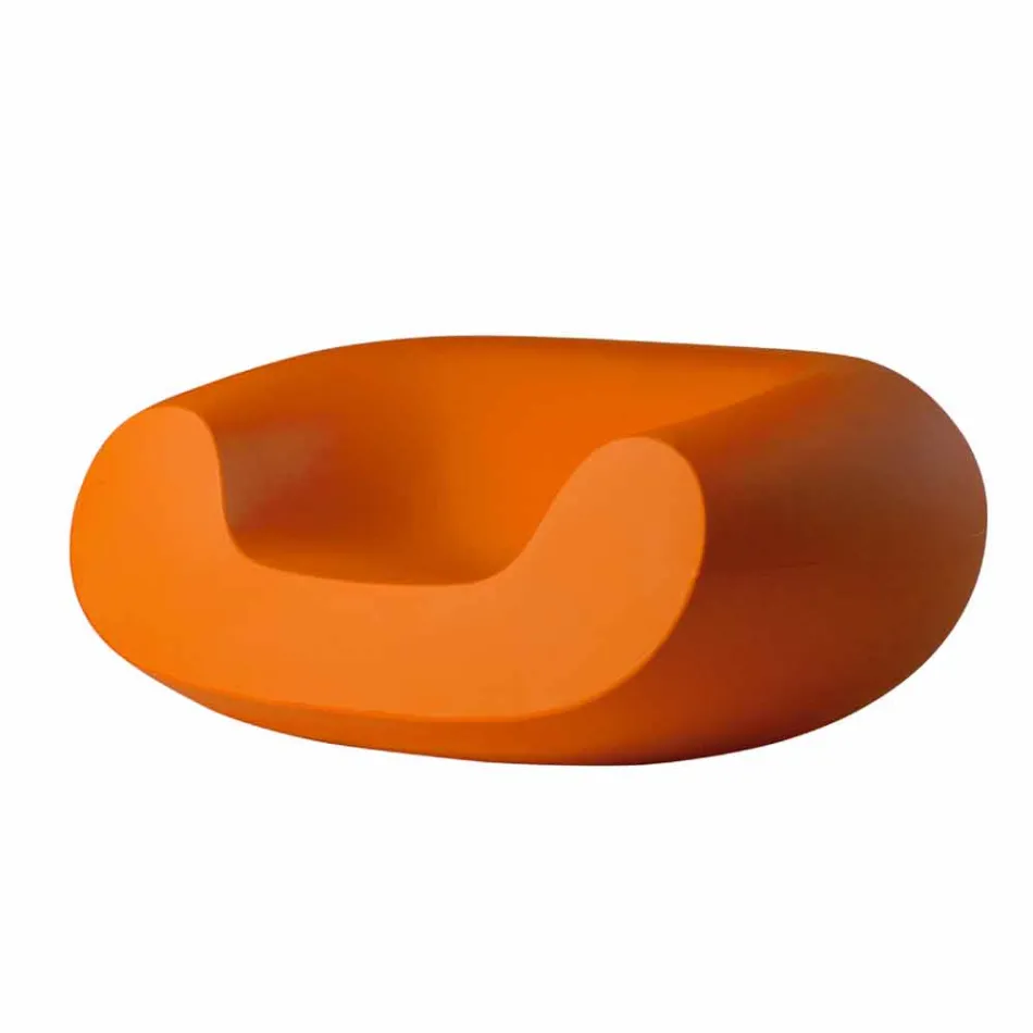 Scaun rotund colorat Design modern Slide Chubby realizat în Italia Viadurini