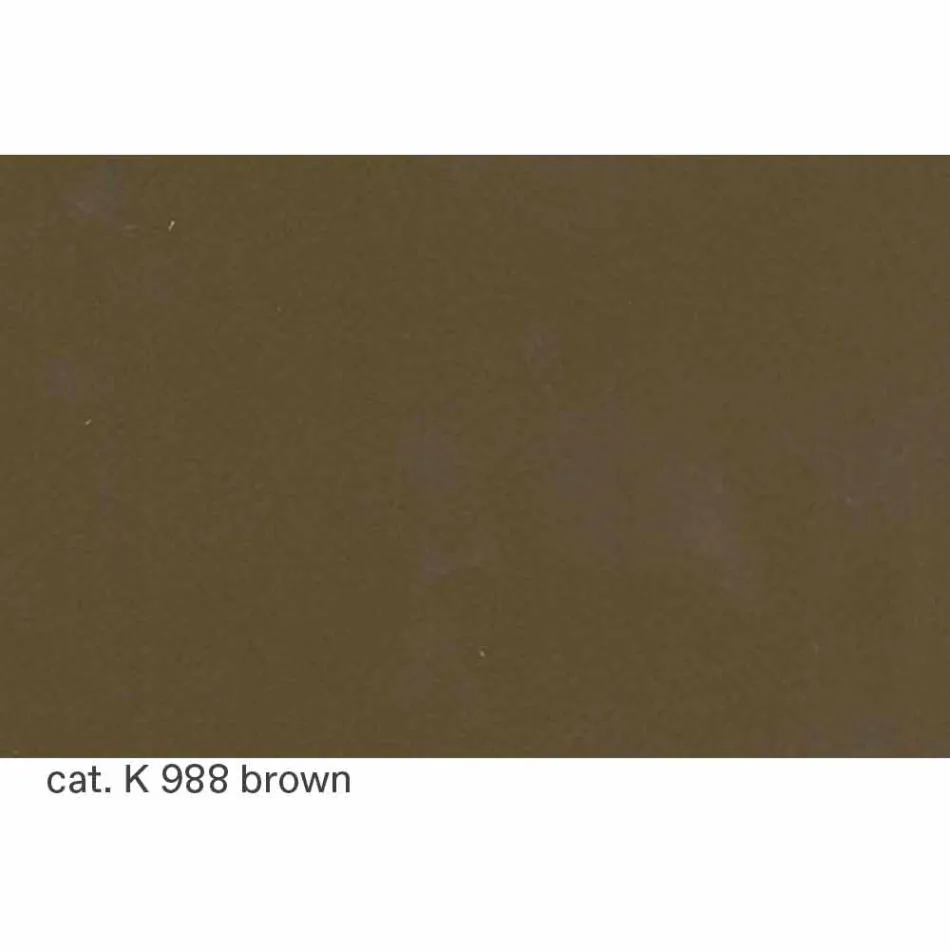 Fotoliu living acoperit din piele cu picioare din lemn Made in Italy - Pegolo Viadurini