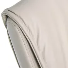 Scaun de Birou Sanie Otel si Piele Ecologica cu Cotiere 2 Buc - Monaldo Viadurini