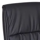 Scaun de Birou Sanie Otel si Piele Ecologica cu Cotiere 2 Buc - Monaldo Viadurini