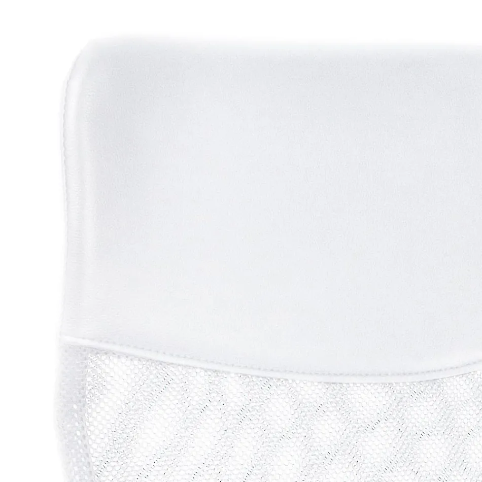 Scaun de birou Cotiere si tetiere din otel si plasa - Cerreto Viadurini