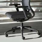 Fotoliu de birou cu design ergonomic pivotant ecologic cu tetieră - Meliva Viadurini