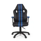 Fotoliu de birou pivotant rabatabil din piele ecologica si nailon 2 culori - Saronno Viadurini