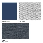 Fotoliu de exterior cu perna de scaun Made in Italy - Noss by Varaschin Viadurini