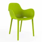 Sabinas scaun în aer liber Vondom, polipropilenă și fibră de sticlă Viadurini