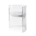 Fotoliu elegant din plexiglas transparent, fabricat în Italia - Rachele