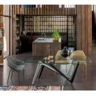 Fotoliu și sezut din metal din material reciclat Made in Italy - Sage Viadurini