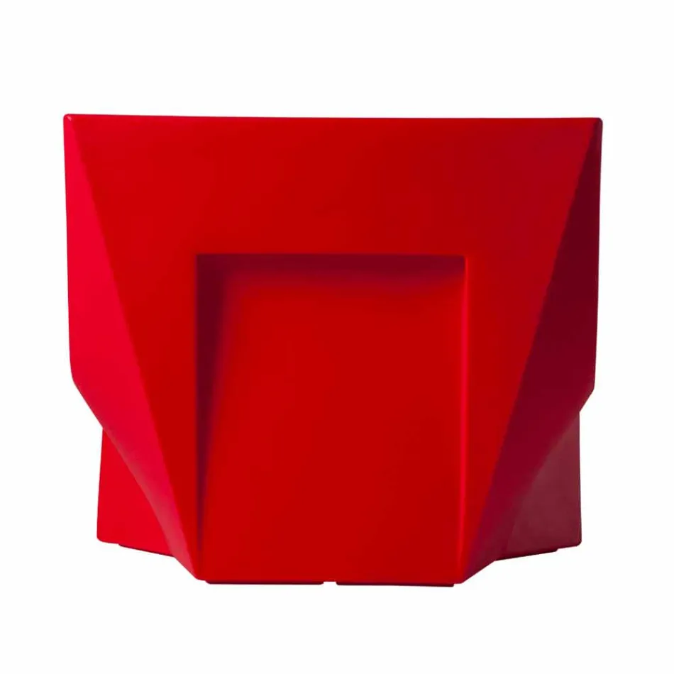 Design fotoliu fotoliu Slide Kami colorat Ichi făcut în Italia Viadurini