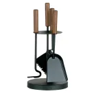 Suport scule cu 3 scule metalice in diferite finisaje Made in Italy - Darbuka Viadurini